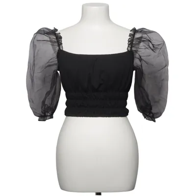 Crop top (Flirty Puff Top) van NLY One Elastaan, Polyamide, Polyester