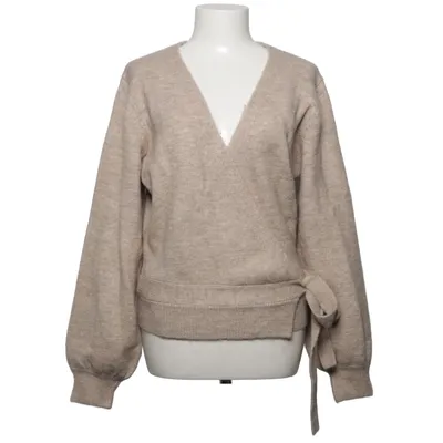 Slå om-cardigan (Beige) fra Venderby's Akryl, Elastan, Mohair, Polyester, Uld