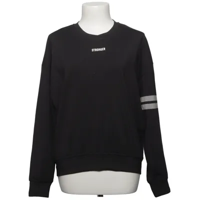 Sweatshirt (Black) from Stronger Elastane, Polyester