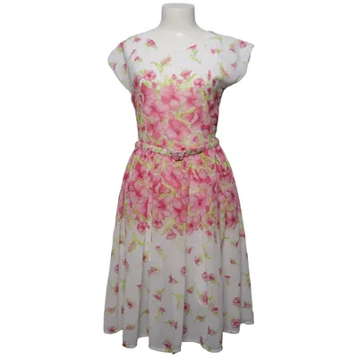 Dress (White, Pink, Green) from Fever London Cotton, Polyester
