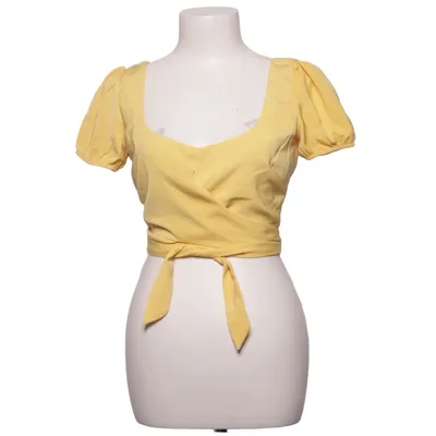 Crop top (Geel) van Superdown Polyester