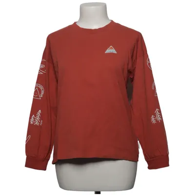 Lange mouwen shirt (Rood) van Maloja Katoen