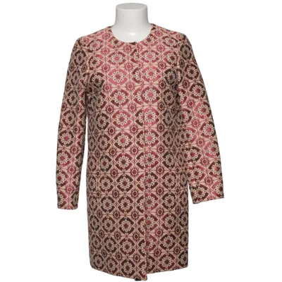 Manteau (Rouge, Beige) de Hallhuber Donna Acrylique, Coton, Polyester