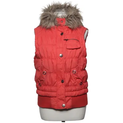 Outdoor Weste (Rot) von Denim Co Baumwolle, Polyamid, Polyester