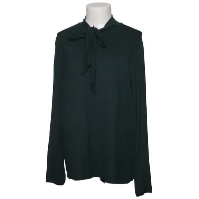 Knytblus (Grön) från Women Essentials by Tchibo Elastan, Viskos