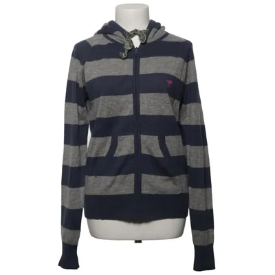 Capuchon sweater (Blauw, Grijs) van Polo Sylt Kasjmier, Wol