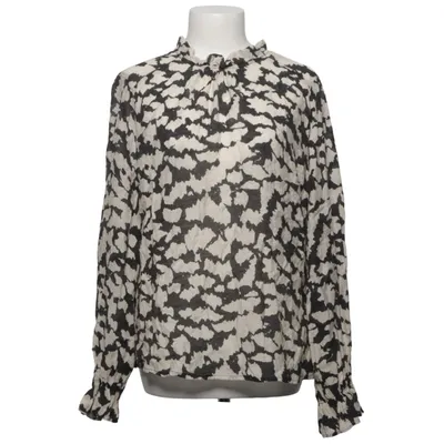 Blouse (Zwart, Wit) van Fransa Polyamide, Viscose