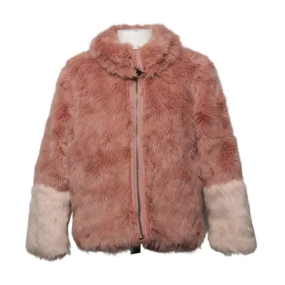 Vinterjacka (Rosa) från Lindex Kids Akryl, Polyester