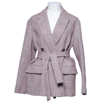 Kavaj (Brun, Flerfärgad) från Maje Akryl, Bomull, Polyamid, Polyester, Viskos, Ull