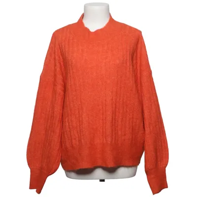 Pull-over (Orange) de Ichi Acrylique, Laine d'alpaga, Élasthane, Polyester