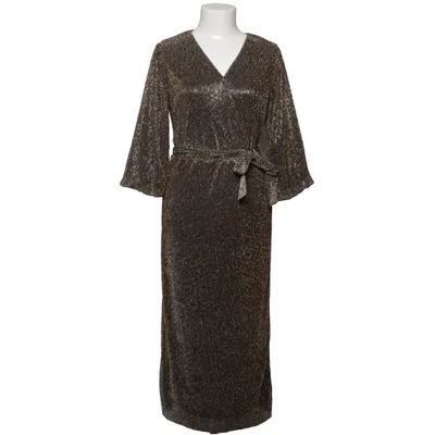 Kjole (Brun, Sort, Guld) fra Garcia Polyester