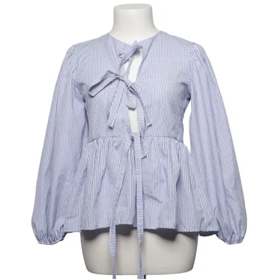 Blouse (Bleu, Blanc) de Meet Me There Élasthane, Polyester
