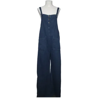 Tuinbroek (Blauw) van Vintage 55 Katoen