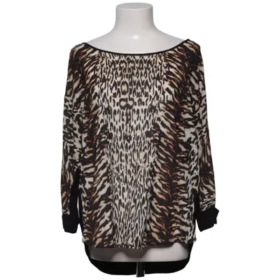 Haut (Noir, Marron, Blanc) de Claudia Sträter Élasthane, Polyester, Soie, Viscose