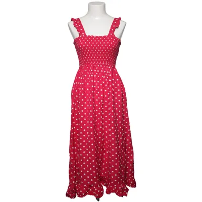 Robe (Rouge, Blanc) de Zwillingsherz Coton, Lin, Viscose