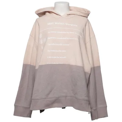 Sweat à capuche (Beige, Gris) de MM6 by Maison Margiela