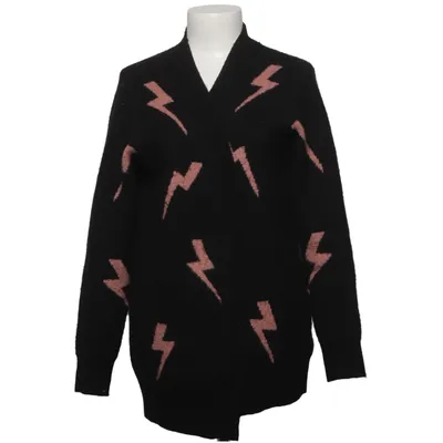 Cardigan (Noir, Rose) de Sugarhill Acrylique, Élasthane, Polyester