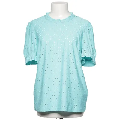 Top (Blue) from VILA Elastane, Recycled polyester