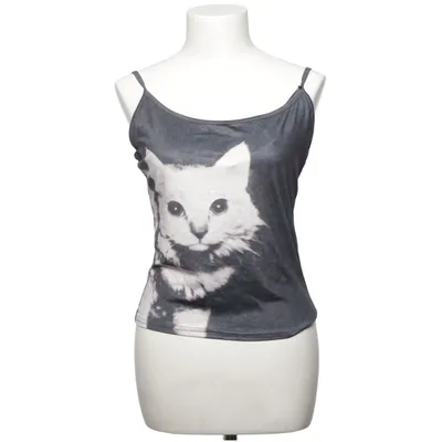 Linne (Grå, Vit) från Shein Elastan, Polyester