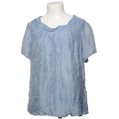 Top (Blauw) van Nayyar Elastaan, Zijde, Viscose