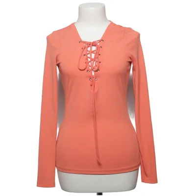 Top (Oranje) van Gina Tricot Elastaan, Polyester