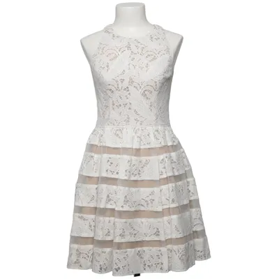 Jurk (Wit, Beige) van Aidan Mattox Elastaan, Polyester, Viscose