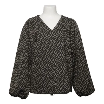 Blouse (Black, Gold) from Norah Elastane, Polyester