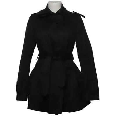 Trenchcoat (Sort) fra By Malene Birger Bomuld, Viscose