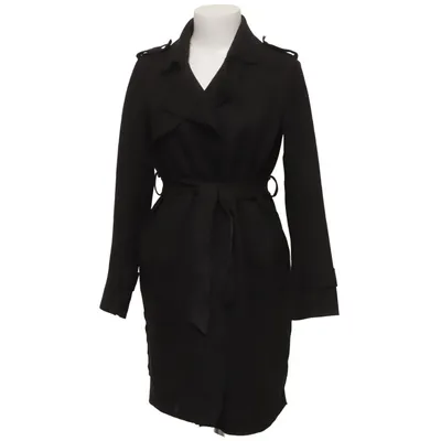 Trenchcoat (Svart) från King of Fashion Elastan, Polyester