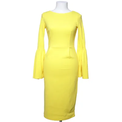 Kjole (Gul) fra Club London Elastan, Polyester