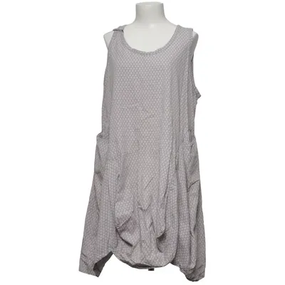 Dress (Gray, White) from She's Crazy Cotton, Polyester