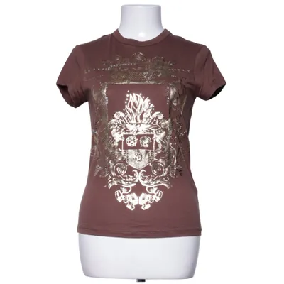 T-shirt (Brun, Guldfärgad) från TRF Collection