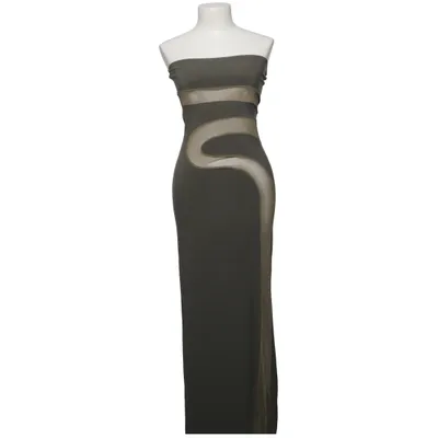 Robe longue (Vert) de ASOS Design Élasthane, Polyester