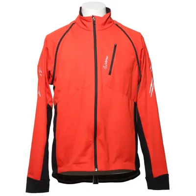 Träningsjacka (Orange, Svart) från Löffler Elastan, Polyamid, Polyester