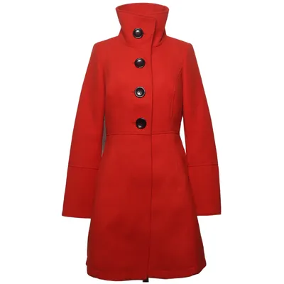 Manteau (Rouge) de Tom Tailor Denim Polyester, Viscose