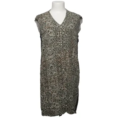 Jurk (Groen, Zwart, Beige) van Sisley