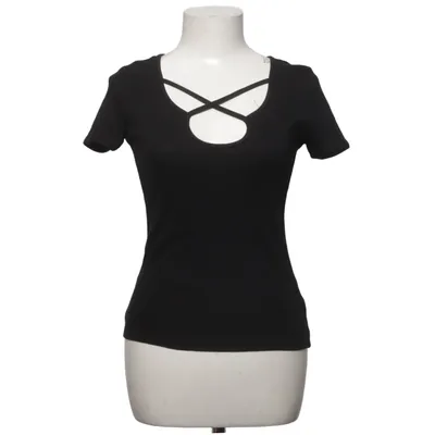 T-shirt (Noir) de Cropp Coton, Élasthane, Polyester