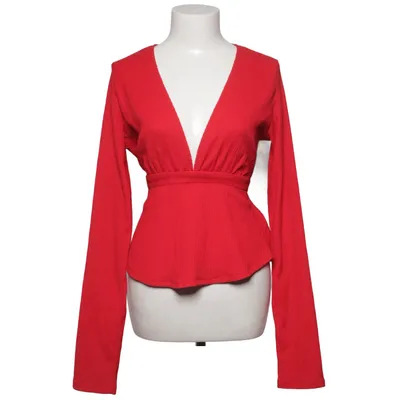 Blouse (Red) from Nelly Elastane, Recycled polyester