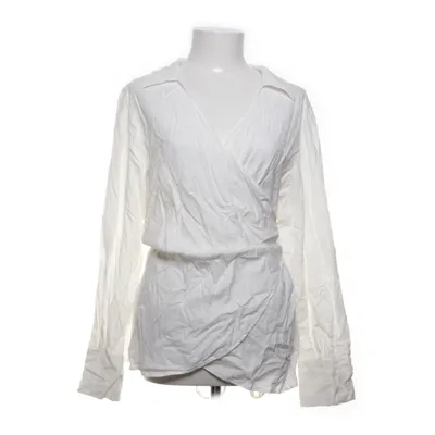 Wikkelblouse (Wit) van H&M Linnen, Viscose
