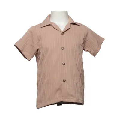 Kortærmet skjorte (Beige) fra Kris
