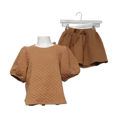 Set (Liva Quilted Skirt) von POMPdeLUx Baumwolle, Polyester