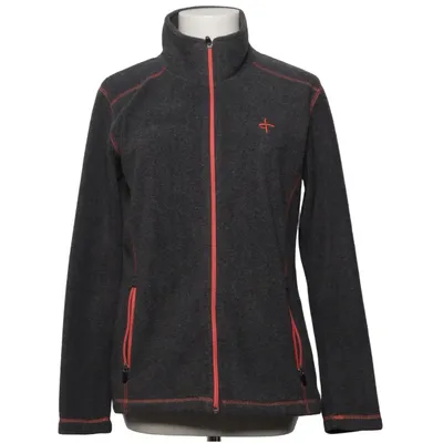 Fleece jacket (Gray) from Cross Sportswear Polyester