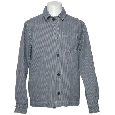 Shirt (Blauw, Wit) van Les Deux Katoen