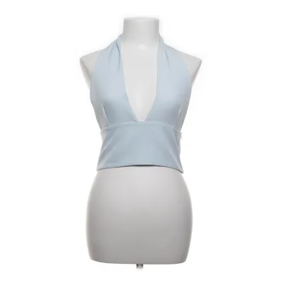 Haltertop (Blauw) van NA-KD Elastaan, Polyester