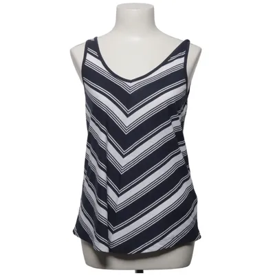 Tank Top (Blue, White) from Happy Holly Cotton, Polyester