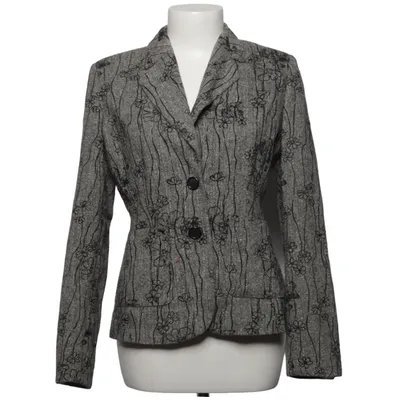 Blazer (Grå, Sort) fra Maxima Akryl, Polyester, Viscose, Uld