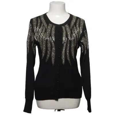 Strickjacke (Schwarz) von French Connection Merinowolle