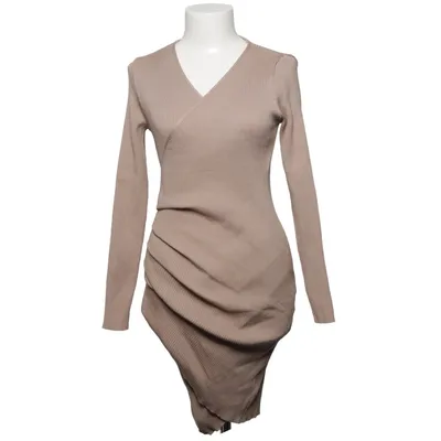 Wrap dress (Beige) from Jolio & Co Polyester, Viscose