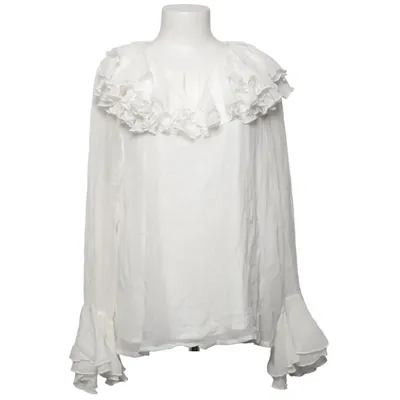 Blouse (Big Collar Blouse) from NA-KD Art Polyester, Viscose