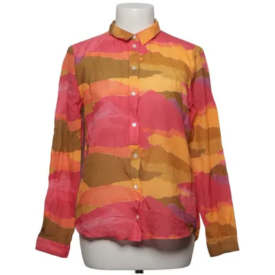 Bluse (Pink, Orange, Brun) fra Sézane Bomuld, Silke